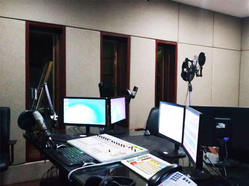 Project Akustik Ruang Radio Indika Jakarta